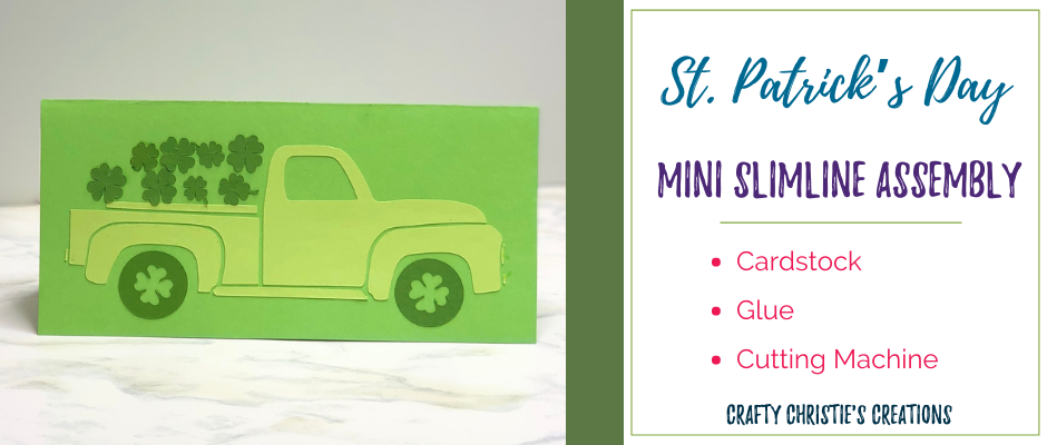 St. Patrick's Day Mini Slimline Card