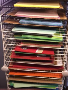 my paper storage rack