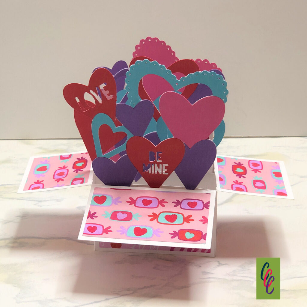 heart box card