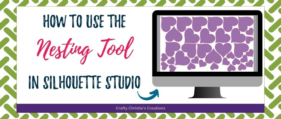 how to use the nesting tool in silhouette studio