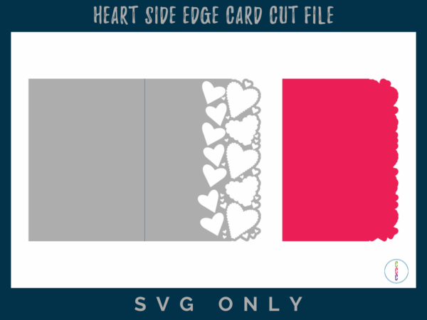 Heart Side Edge Card - Image 3